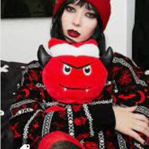 LAST 1 CHRISTMAS RED DEVIL PLUSH